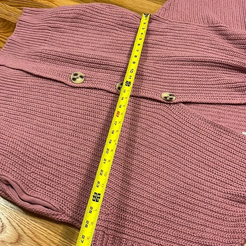 NWT Free People Swim Too Deep Cardi Size XS, S, M, or L Smoked Pink